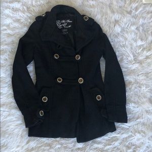 Black Me Jane Peacoat